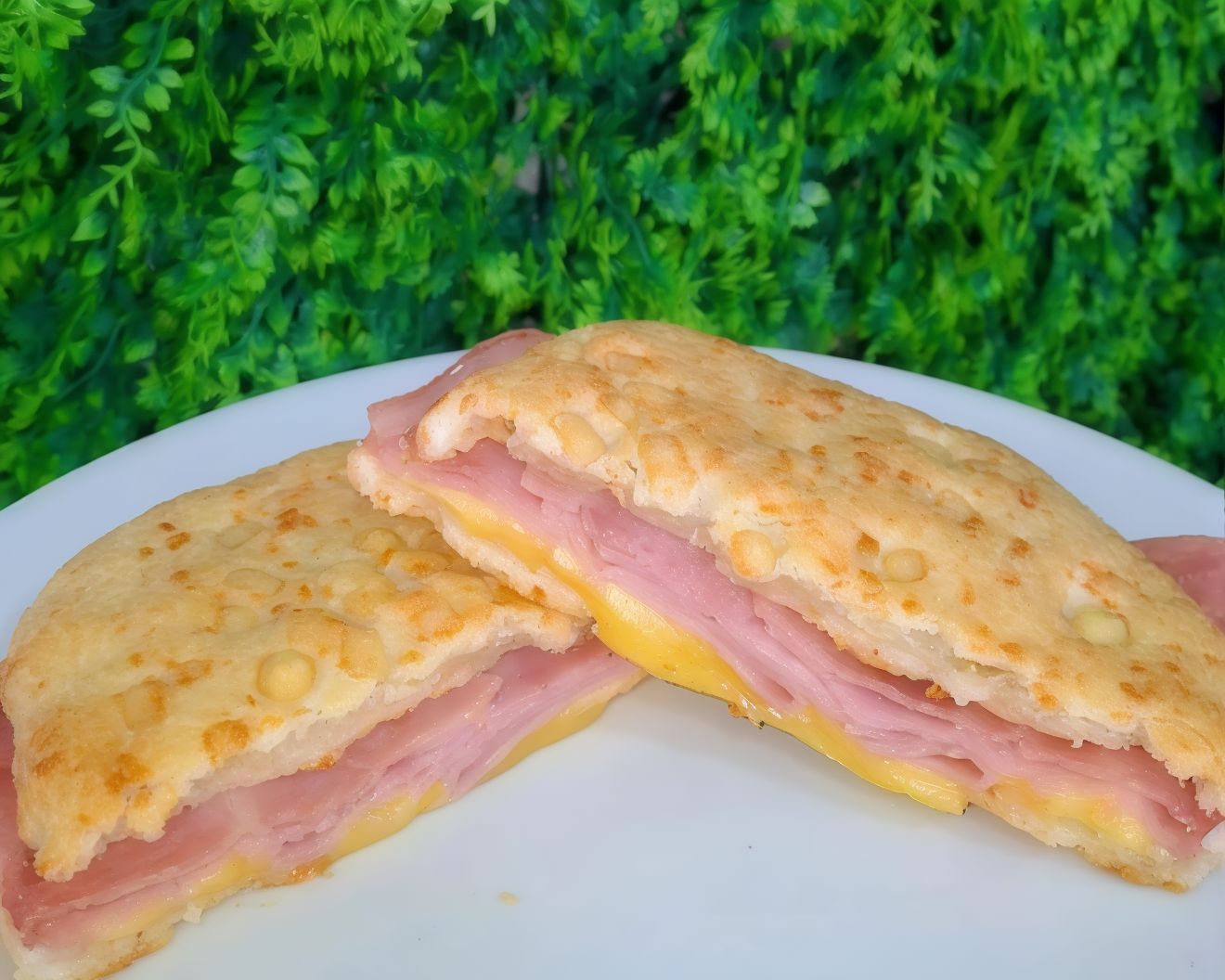Tostado de pan de chipa rellen