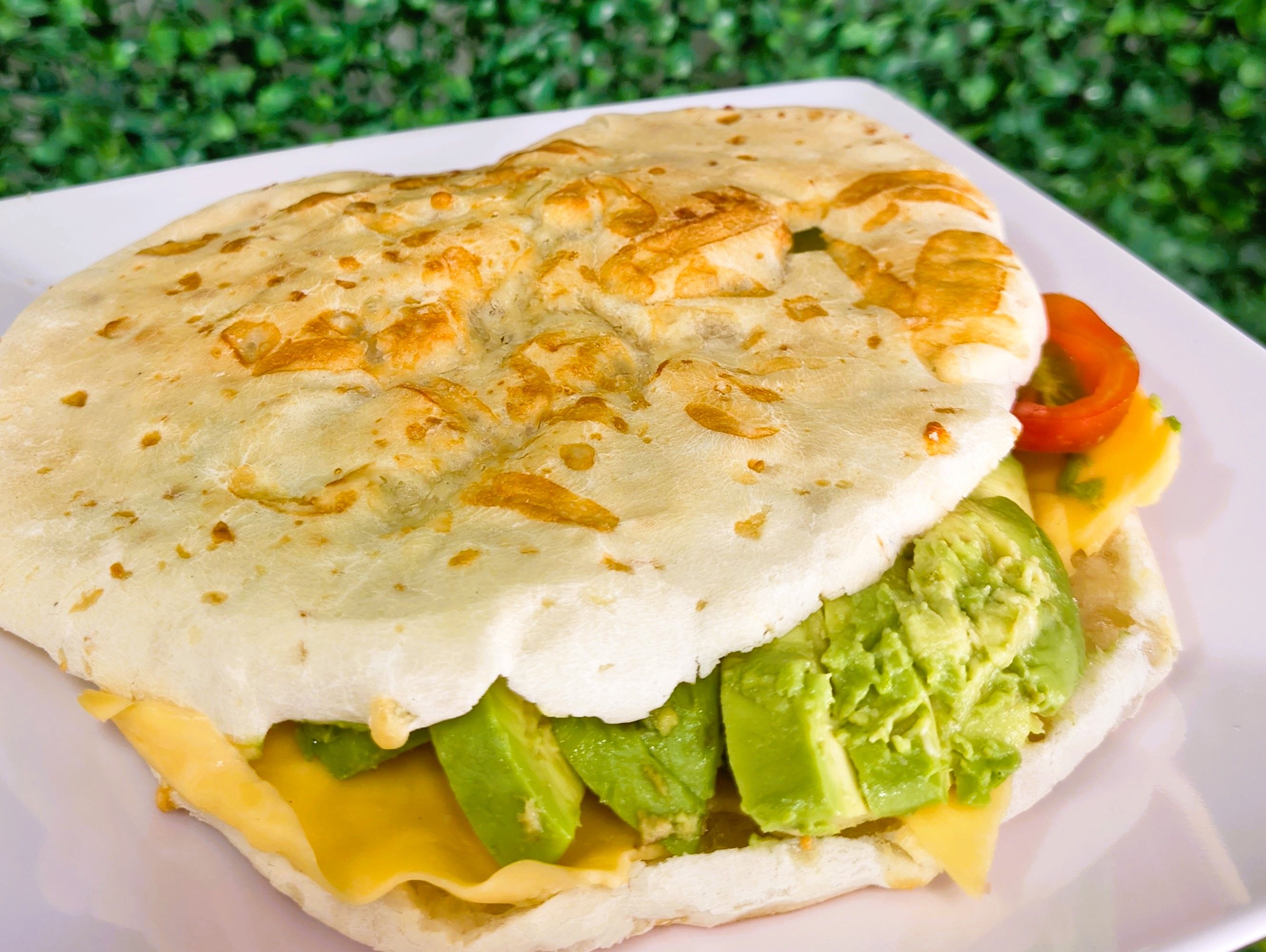Tostado de chipa relleno